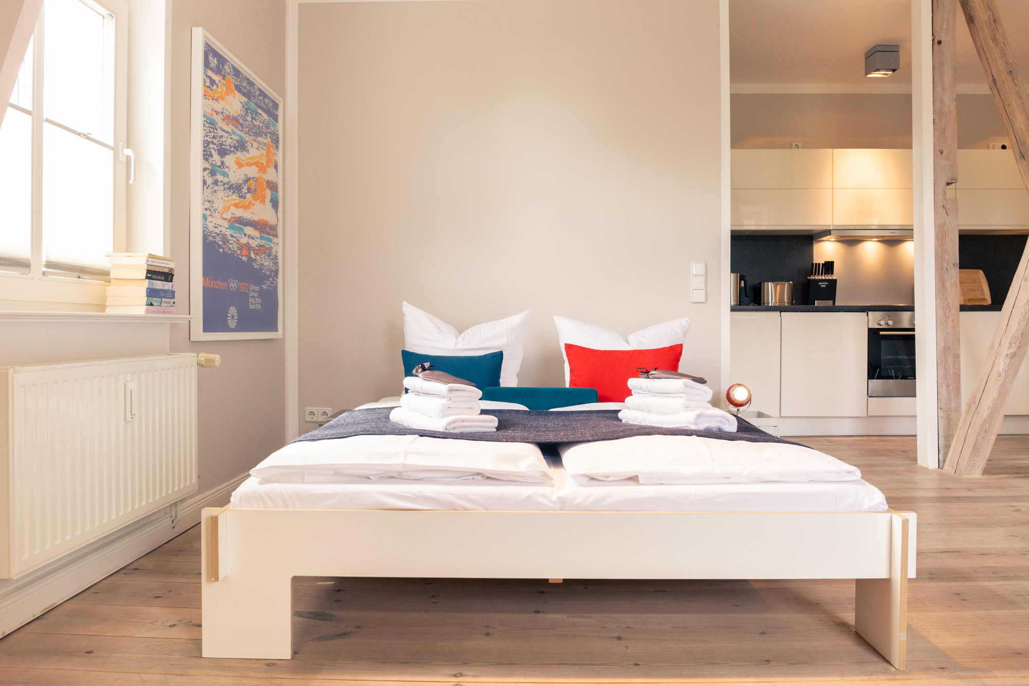 Villa Albatros No. 5 | Loft | Balcony — accommodation at OSTKÜSTE Boutique Apartments, Seebad Ahlbeck — photo 8 of 15