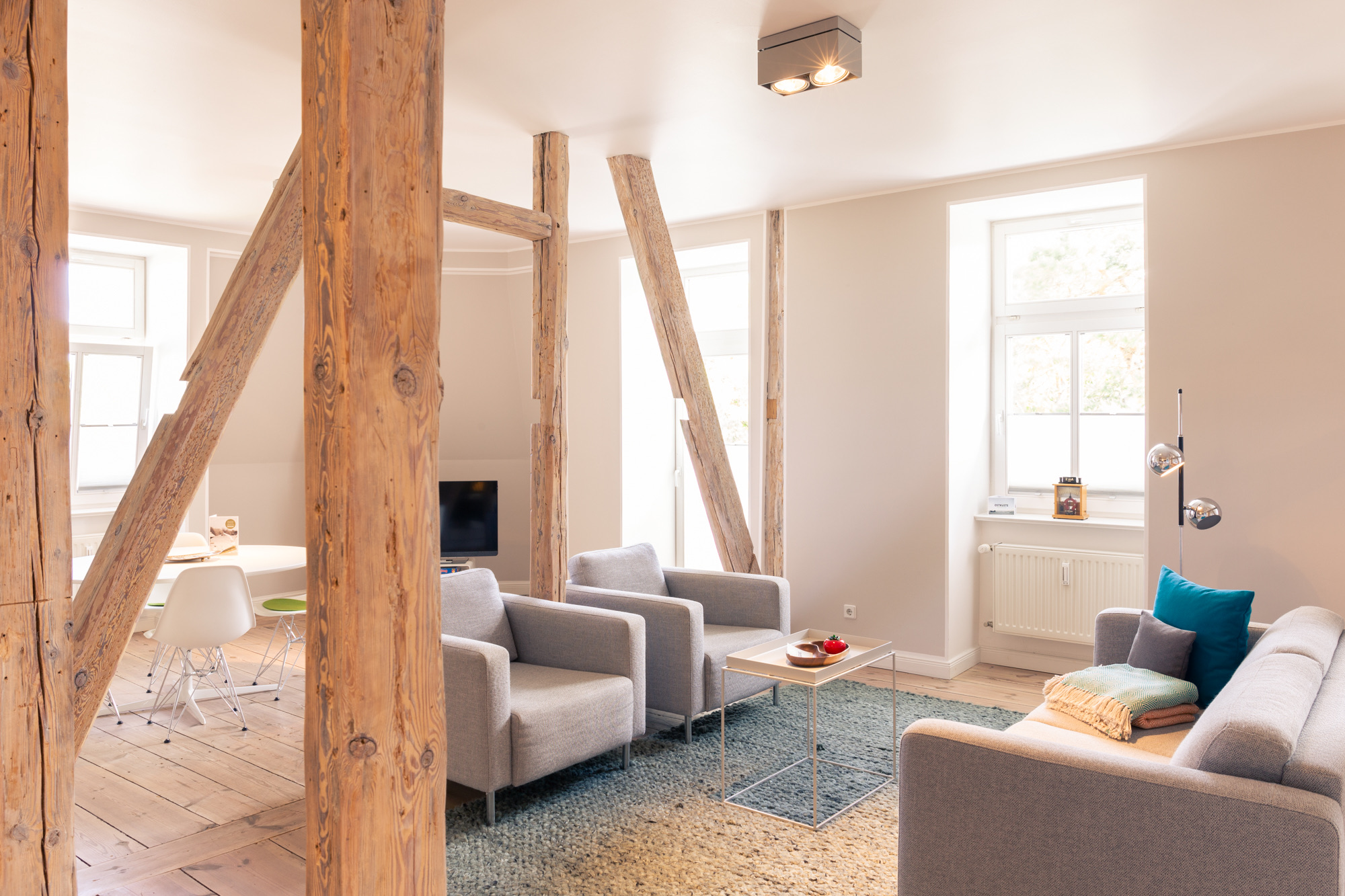 Villa Albatros No. 6 | Deluxe Loft | Balcony – OSTKÜSTE Boutique Apartments