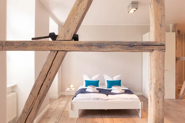 Villa Albatros No. 6 | Deluxe Loft | Balcony — accommodation at OSTKÜSTE Boutique Apartments, Seebad Ahlbeck — photo 4 of 14