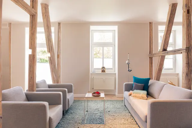 Villa Albatros No. 6 | Deluxe Loft | Balcony — accommodation at OSTKÜSTE Boutique Apartments, Seebad Ahlbeck — photo 7 of 14
