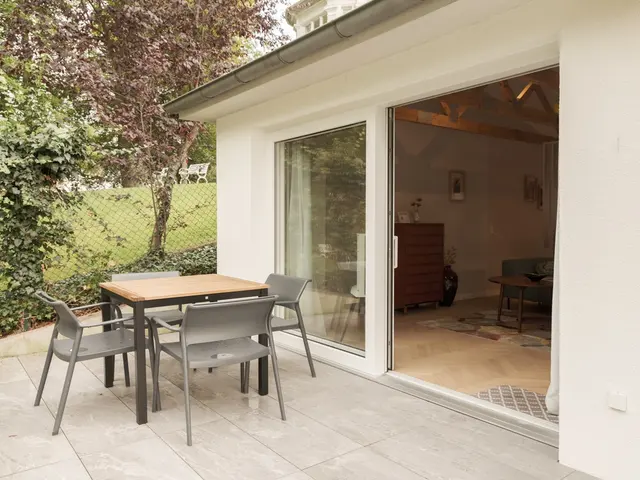 Villa Groth No. 10 | 1 Bedroom Gartenhaus | Terrace — accommodation at OSTKÜSTE Boutique Apartments, Seebad Ahlbeck — photo 5 of 17
