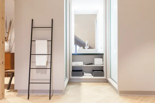 Villa Staudt No. 12 | Deluxe 1 Bedroom Maisonette | Balcony — accommodation at OSTKÜSTE Boutique Apartments, Seebad Ahlbeck — photo 9 of 12