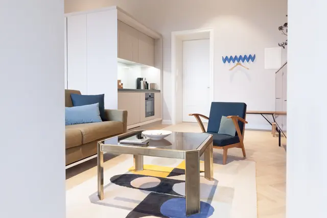Villa Staudt No. 3 | Deluxe Loft | Terrace — accommodation at OSTKÜSTE Boutique Apartments, Seebad Ahlbeck — photo 6 of 13