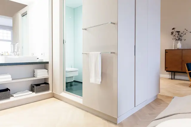 Villa Staudt No. 3 | Deluxe Loft | Terrace — accommodation at OSTKÜSTE Boutique Apartments, Seebad Ahlbeck — photo 8 of 13