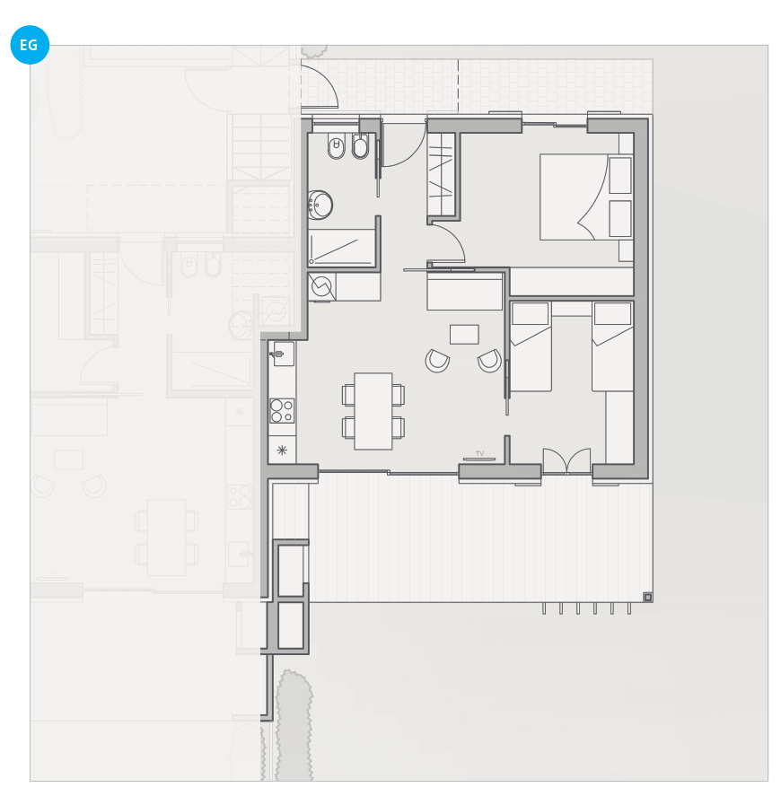 Suite Giardino | Short walk to the beach — Pareus Beach Resort Caorle, 30021 Caorle (7/7)