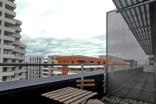 Corner Bedroom | Double | Balcony — room at Plaza Hotel & Living, Frankfurt Am Main — photo 3 of 3