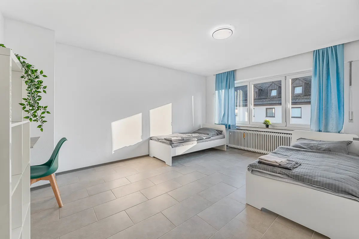 EB03 | 2 Room Apartment on second floor | Ebersbach an der Fils  – RAUMSCHMIDE GmbH  Ihr Partner für möblierte Unterkünfte