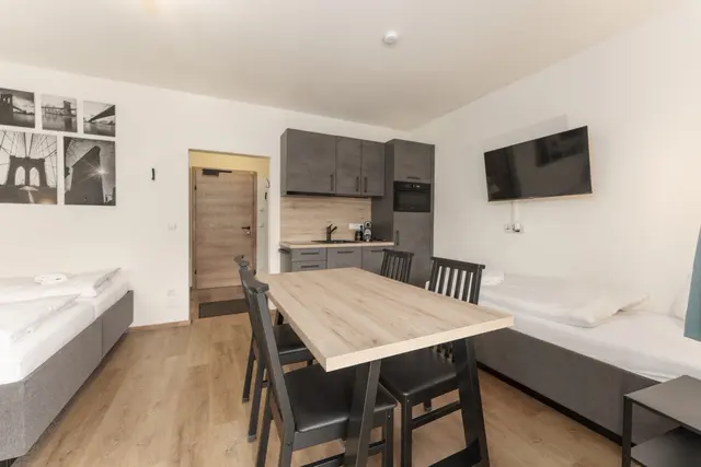 Alpine Four | Praktischer Smart Stay nahe Hauser Kaibling für Preisbewusste — Schladming Appartements Maria Gruber GmbH, Schladming (9/13)