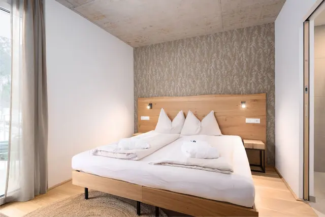 Basecamp Reiteralm 1.05 | 2 Schlafzimmer Balcony | Abendsonne & Bergblick | Direkt an der Reiteralm-Talstation | Outdoor-Sauna, Gym & Social Outdoor Area — Schladming Appartements Maria Gruber GmbH, Schladming (4/16)