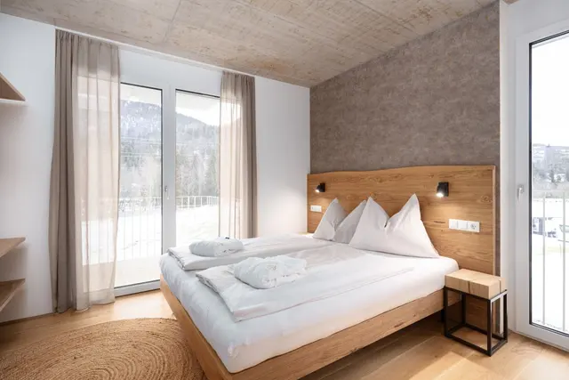Basecamp Reiteralm 1.05 | 2 Schlafzimmer Balcony | Abendsonne & Bergblick | Direkt an der Reiteralm-Talstation | Outdoor-Sauna, Gym & Social Outdoor Area — Schladming Appartements Maria Gruber GmbH, Schladming (5/16)