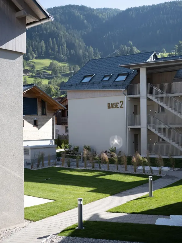 Basecamp Reiteralm 2.02 | Studio with garden | Sunny side | Right at the Reiteralm valley station | Outdoor sauna, gym & social outdoor garden — apartment at Schladming Appartements Maria Gruber GmbH, Schladming — photo 8 of 15
