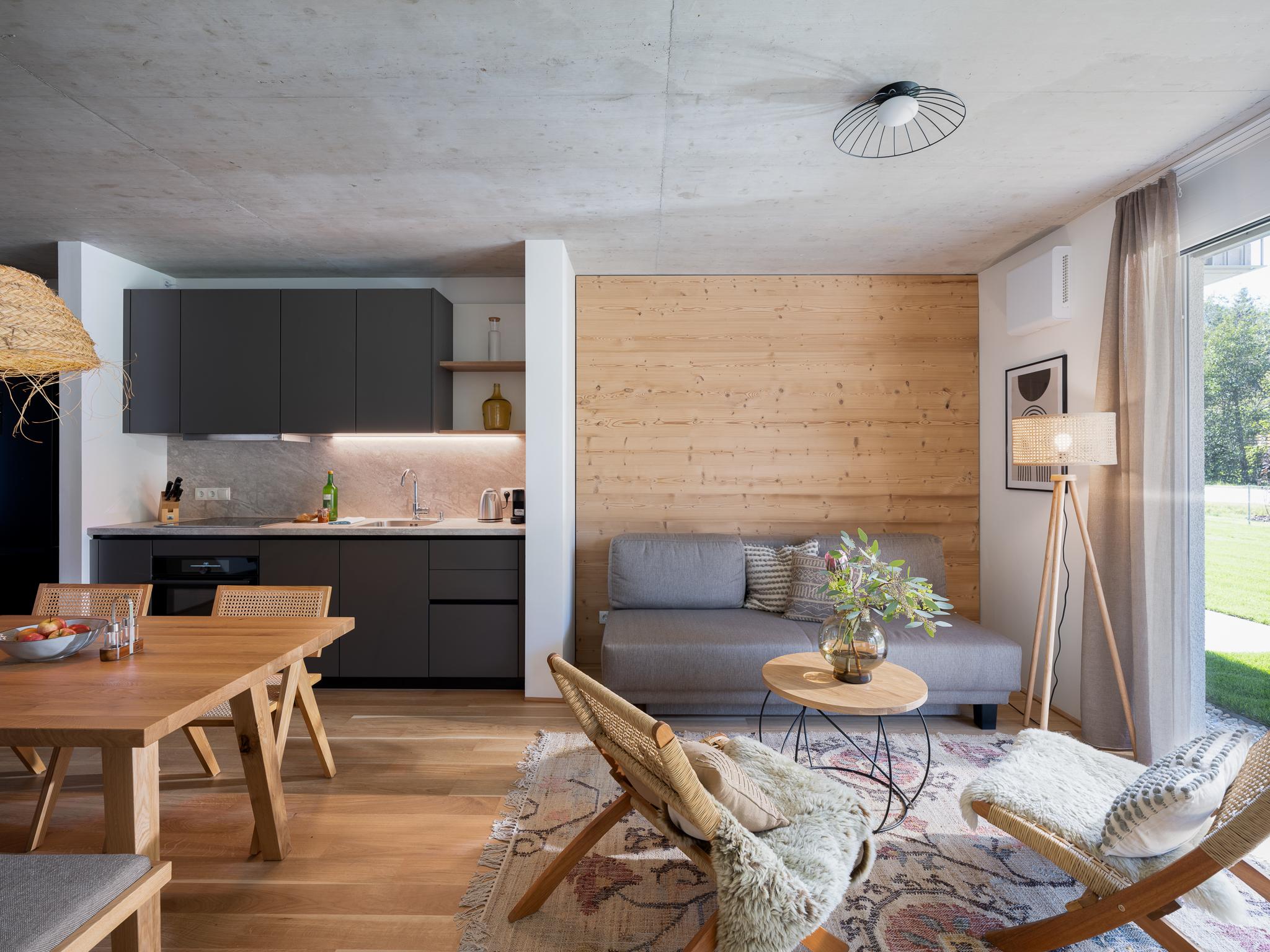 Basecamp Reiteralm 2.04 | 2 bedrooms with garden | Sunny side with morning sun | Right at the Reiteralm valley station | Outdoor sauna, gym & social outdoor area – Schladming Appartements Maria Gruber GmbH