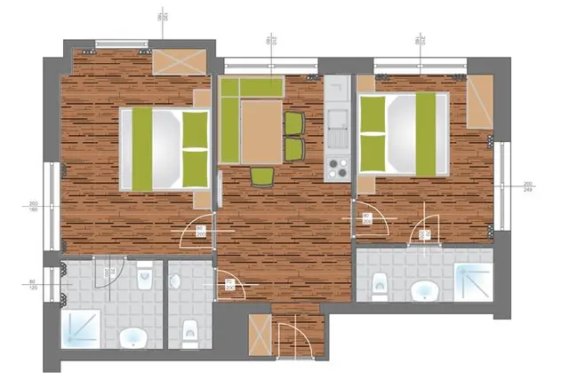 Bella Vista Large Top 1| Moderner Aktiv-Stay am Talbach nahe Zentrum & Planai | — Schladming Appartements Maria Gruber GmbH, Schladming (11/11)