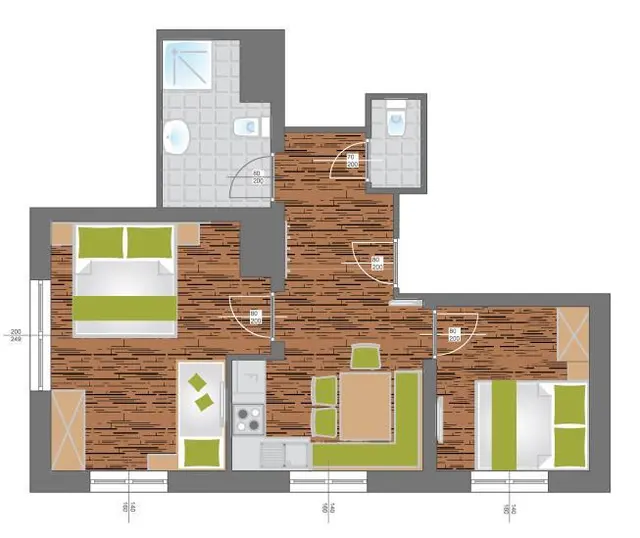 Bella Vista Large Top 3 | Moderner Aktiv-Stay am Talbach nahe Zentrum & Planai | Balkon & Bergblick — Schladming Appartements Maria Gruber GmbH, Schladming (10/10)