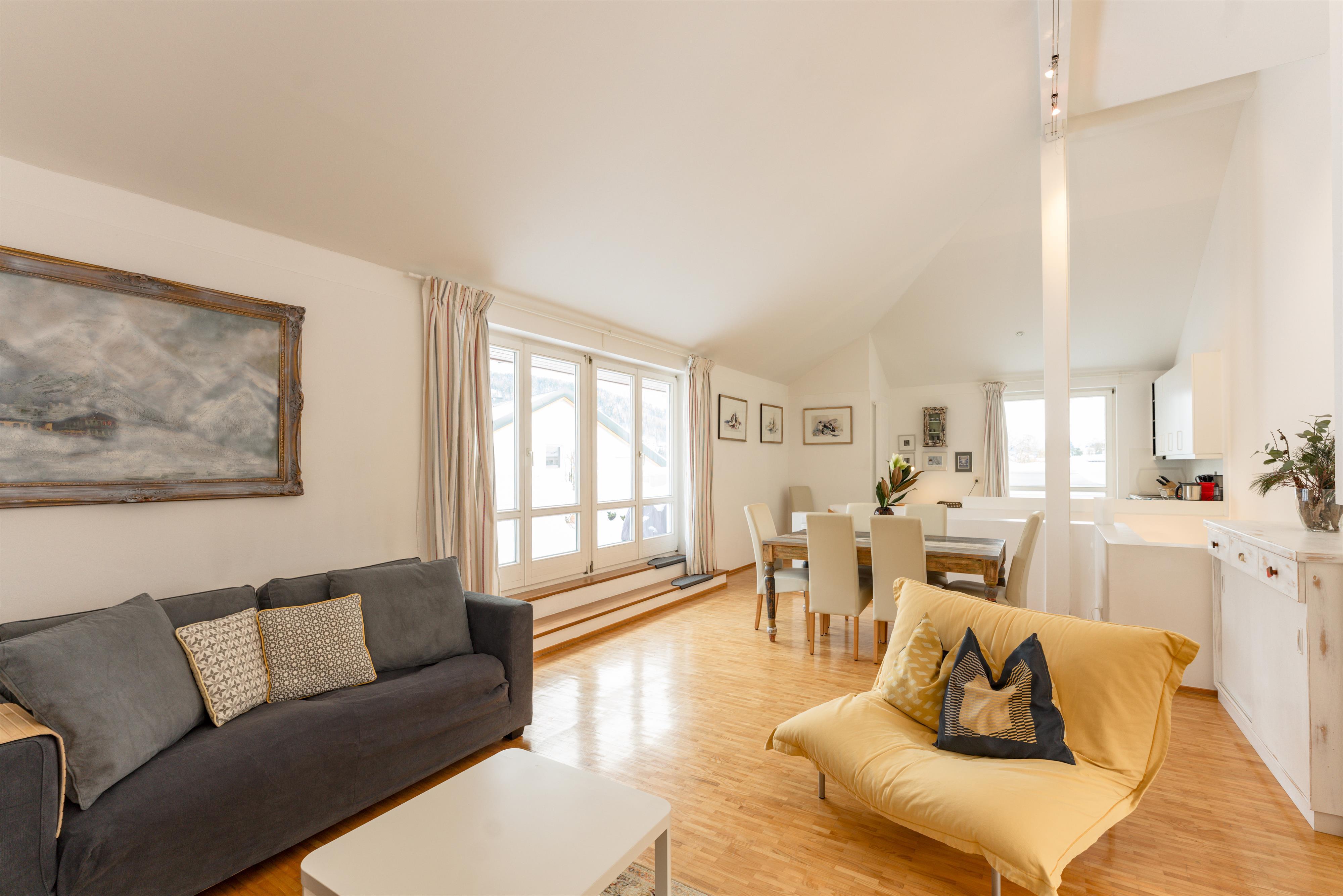 Centro Penthouse | Spacious penthouse in a prime location near Planai with private rooftop terrace & Dachstein views – Schladming Appartements Maria Gruber GmbH