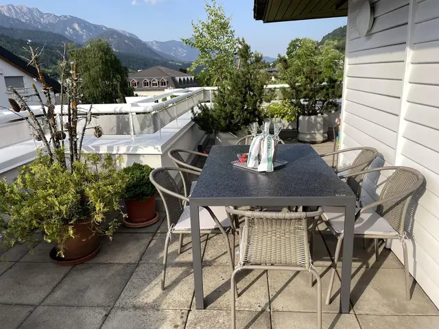Centro Penthouse | Großzügiges Penthouse in Bestlage nahe Planai mit Dachterrasse & Dachsteinblick — Schladming Appartements Maria Gruber GmbH, Schladming (13/17)