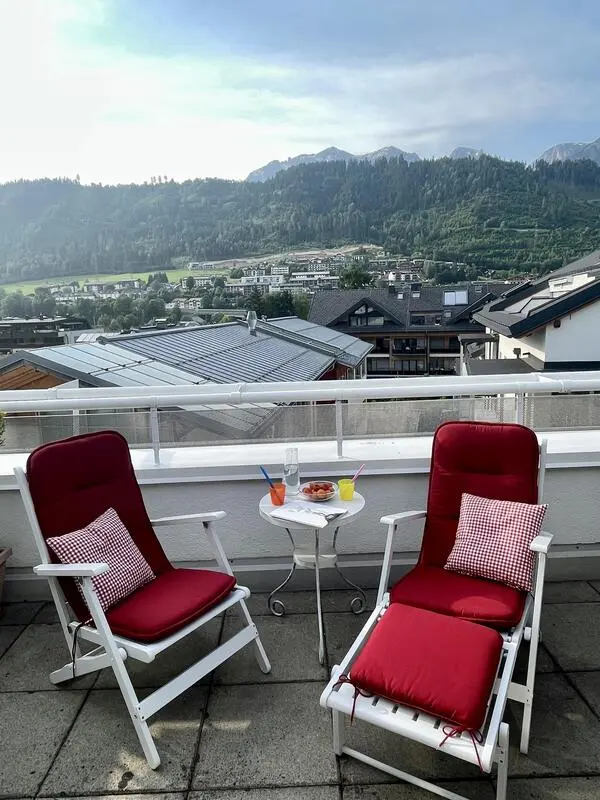 Centro Penthouse | Großzügiges Penthouse in Bestlage nahe Planai mit Dachterrasse & Dachsteinblick — Schladming Appartements Maria Gruber GmbH, Schladming (14/17)