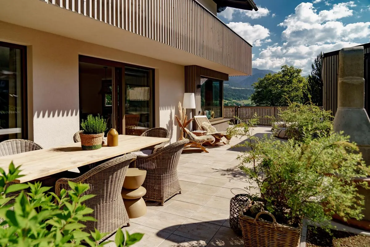 Chillhouse | XXL Boho Hideaway | Terrace, Garden & Grill | Private Sauna & Scenic Views – Schladming Appartements Maria Gruber GmbH Schladming