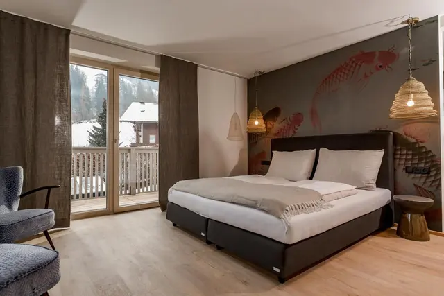Chillhouse | XXL Boho Hideaway | Terrace, Garden & Grill | Private Sauna & Scenic Views — apartment at Schladming Appartements Maria Gruber GmbH, Schladming — photo 12 of 22
