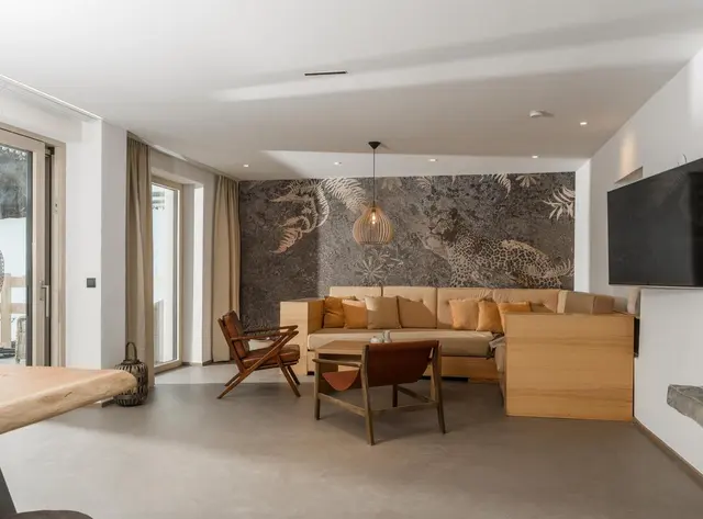 Chillhouse | XXL Boho Hideaway | Terrace, Garden & Grill | Private Sauna & Scenic Views — apartment at Schladming Appartements Maria Gruber GmbH, Schladming — photo 2 of 22