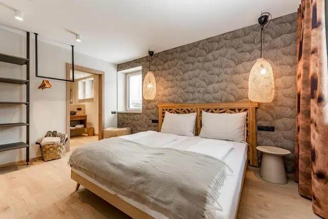 Chillhouse | XXL Boho Hideaway | Terrace, Garden & Grill | Private Sauna & Scenic Views — apartment at Schladming Appartements Maria Gruber GmbH, Schladming — photo 8 of 22