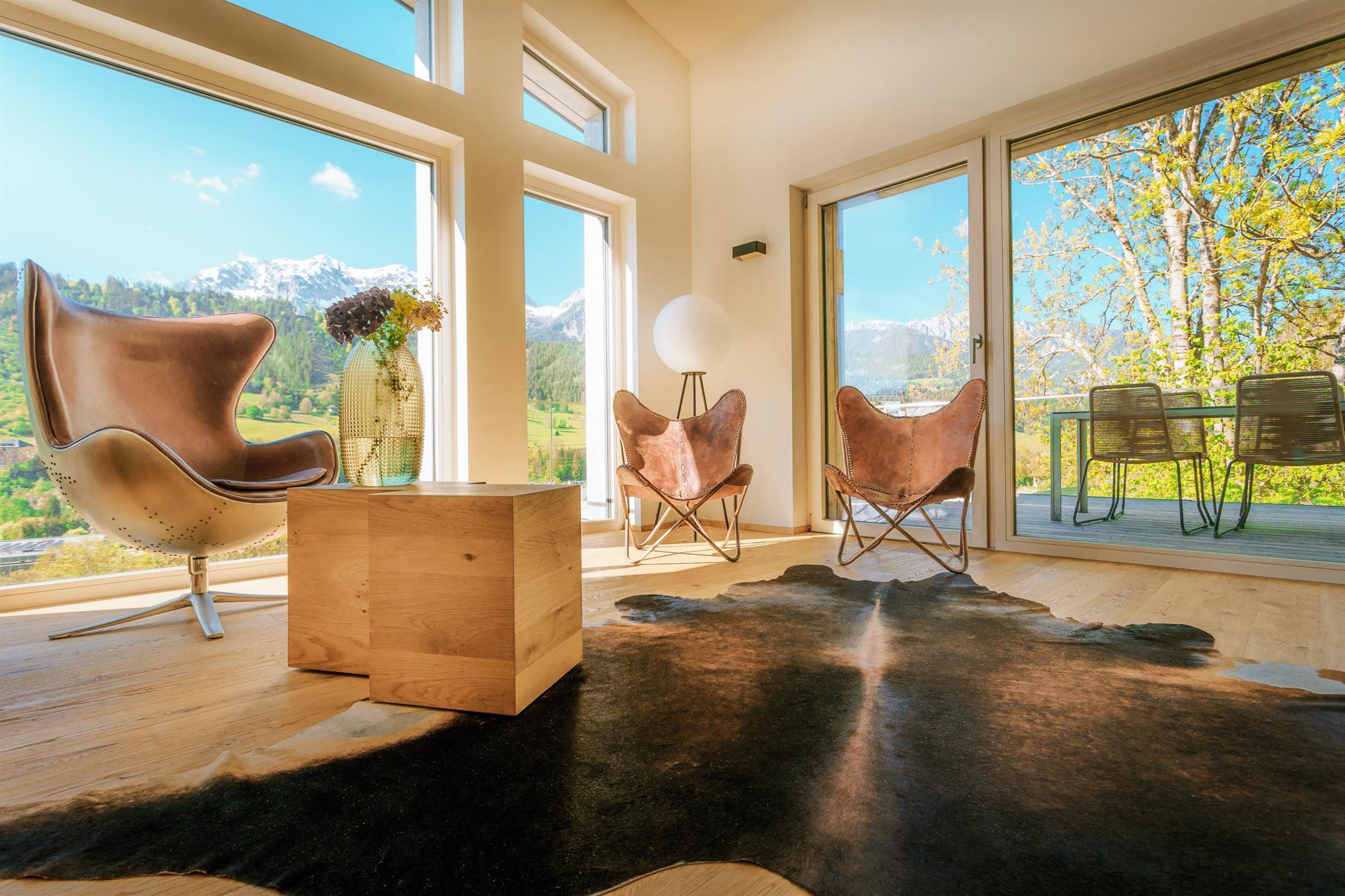 Coburg ON TOP XXL | Rooftop Terrace | Private Sauna & Dachstein View – Schladming Appartements Maria Gruber GmbH