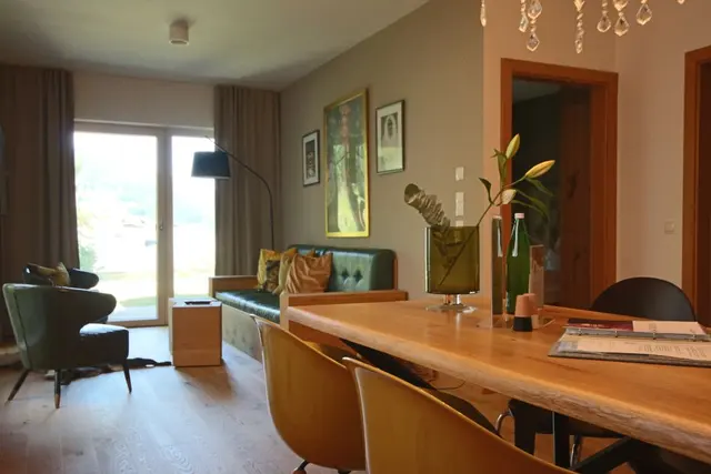 Coburg QUEEN Frida | Private Garden | Pool Access & Breakfast — Schladming Appartements Maria Gruber GmbH, Schladming (6/28)