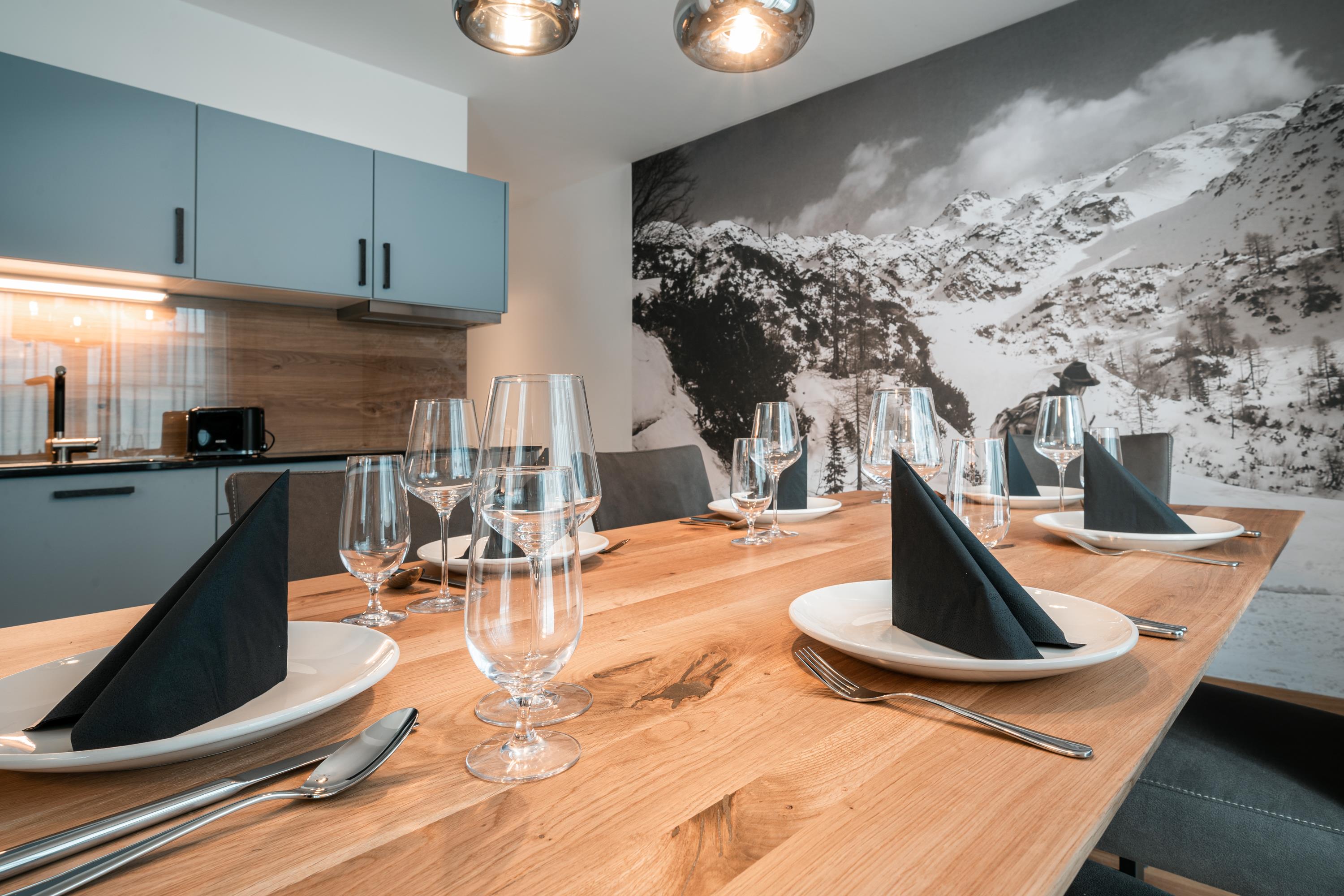 Conrad 5 | 2 bedrooms and Conrad Top 5 Private Spa | Premium alpine stay with private sauna, terrace & Planai views near town and Planai — apartment at Schladming Appartements Maria Gruber GmbH, Schladming — photo 2 of 13