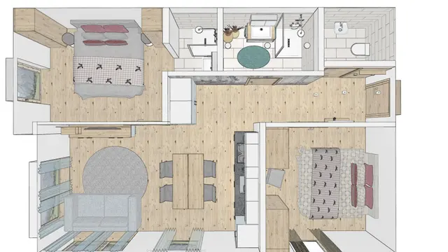 Conrad Top 10 Classic large | Premium Alpine Stay mit Terrasse | nahe Zentrum & Planai | Planai View — Schladming Appartements Maria Gruber GmbH, Schladming (10/10)