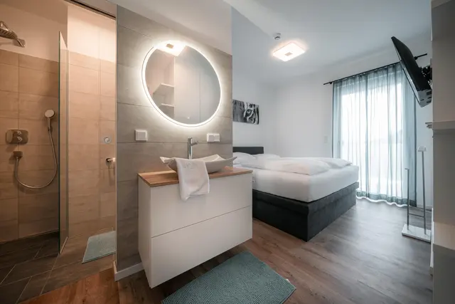 Conrad Top 17A Sky View | Premium Alpine Stay im obersten Stock mit Terrasse & Planai-Blick — Schladming Appartements Maria Gruber GmbH, Schladming (6/13)