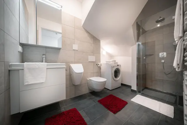 Conrad Top 17b Studio | Premium Smart Stay mit Terrasse & Planai View nahe Zentrum & Planai — Schladming Appartements Maria Gruber GmbH, Schladming (6/8)