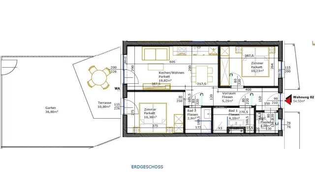 Conrad Top 2 Garden | Premium Alpine Stay mit Garten nahe Zentrum & Planai — Schladming Appartements Maria Gruber GmbH, Schladming (10/11)