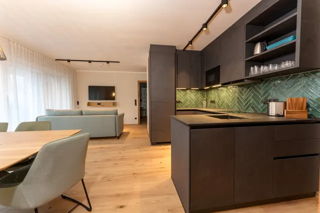 Enns Collection Top 10 Private Spa Large | Premium Design-Apartment mit Sauna & Skidepot – zwischen Enns, Bahnhof & Planai West — Schladming Appartements Maria Gruber GmbH, Schladming (3/12)