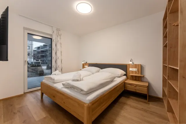 Enns Collection Top 2 Private Spa XXL | Premium design apartment with private sauna, terrace & ski depot – between the Enns, train station & Planai West — apartment at Schladming Appartements Maria Gruber GmbH, Schladming — photo 10 of 12