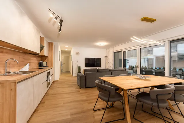 Enns Collection Top 2 Private Spa XXL | Premium design apartment with private sauna, terrace & ski depot – between the Enns, train station & Planai West — apartment at Schladming Appartements Maria Gruber GmbH, Schladming — photo 2 of 12