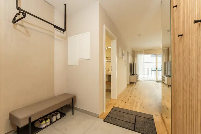 Enns Collection Top 4 Balcony Premium | شقة بريميوم مضغوطة مع شرفة وغسالة — Schladming Appartements Maria Gruber GmbH, Schladming (9/10)