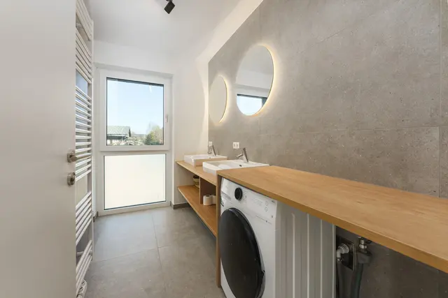 Enns Collection Top 5 Design XXL | Premium Design-Apartment mit Balkon & Waschmaschine – zwischen Enns, Bahnhof & Planai West — Schladming Appartements Maria Gruber GmbH, Schladming (11/17)