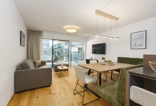 Enns Collection Top 5 Design XXL | Premium Design-Apartment mit Balkon & Waschmaschine – zwischen Enns, Bahnhof & Planai West — Schladming Appartements Maria Gruber GmbH, Schladming (2/17)