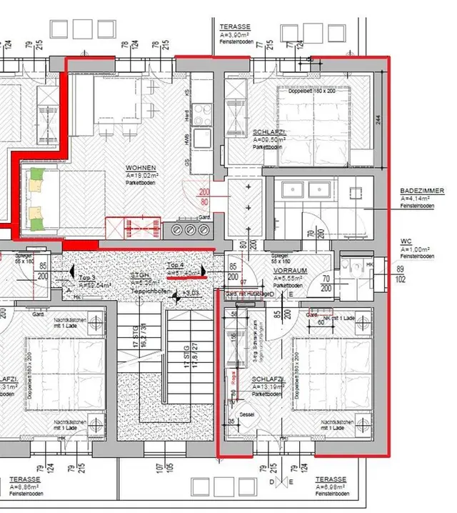 Ennsegg @slopes Top 3 +4 | Direkt am Hauser Kaibling mit Garten & Grill | Gemeinschaftsraum | Outdoor Spielplatz & Sauna — Schladming Appartements Maria Gruber GmbH, Schladming (8/9)