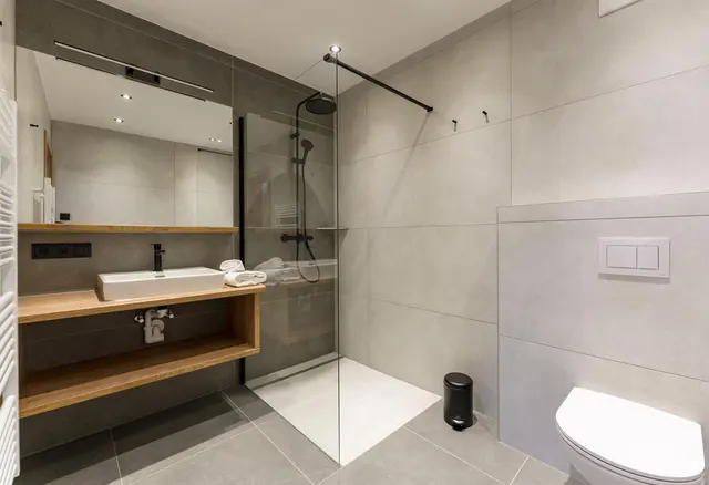 Ennshaus Top 1 River View | Zentrale Auszeit an der Enns mit Sonnenterrasse — Schladming Appartements Maria Gruber GmbH, Schladming (8/9)