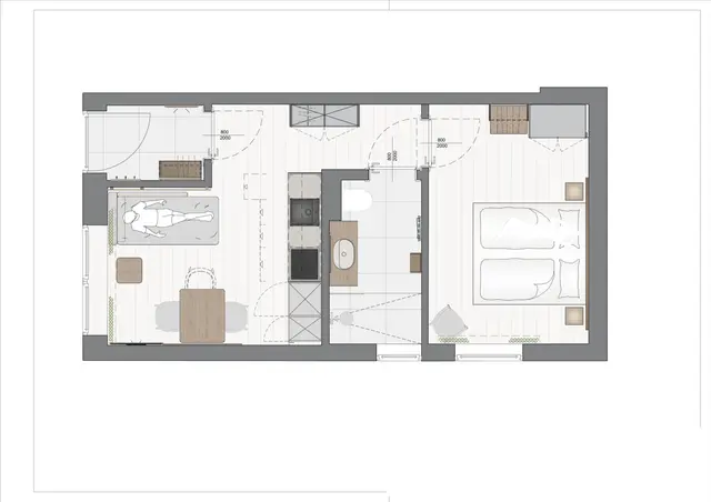 Feel Well Top 14 | 1 bedroom apartment with  terrace | sofa bed | sauna & shared relax area — apartment at Schladming Appartements Maria Gruber GmbH, Schladming — photo 2 of 5