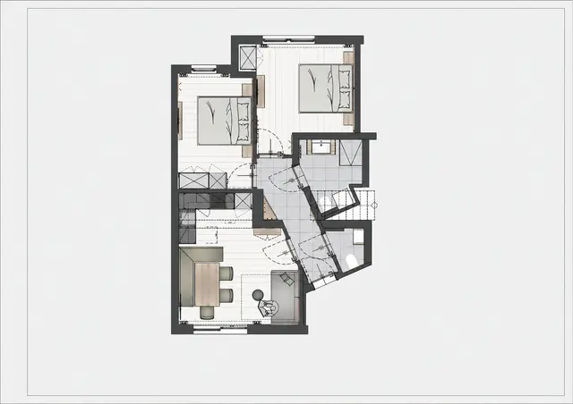 Feel Well Top 4 | 2 bedroom apartment with terrace | sauna & shared relax area — apartment at Schladming Appartements Maria Gruber GmbH, Schladming — photo 2 of 6