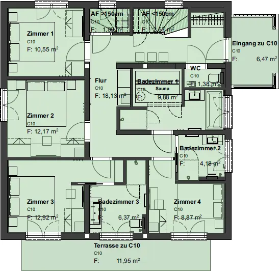 Gradenbach Chalet 10 | Luxe Natuurretraite met extra ruimte, privésauna & open haard — Schladming Appartements Maria Gruber GmbH, Schladming (37/38)