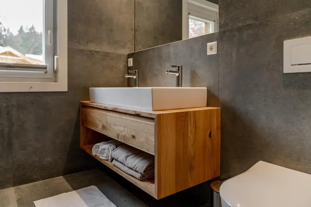 Gradenbach Chalet 11a | Klein en gezellig met tuin & zwembadzicht — Schladming Appartements Maria Gruber GmbH, Schladming (18/32)