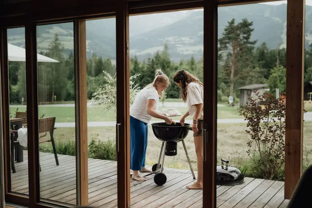 Gradenbach Chalet 11a | Klein en gezellig met tuin & zwembadzicht — Schladming Appartements Maria Gruber GmbH, Schladming (24/32)