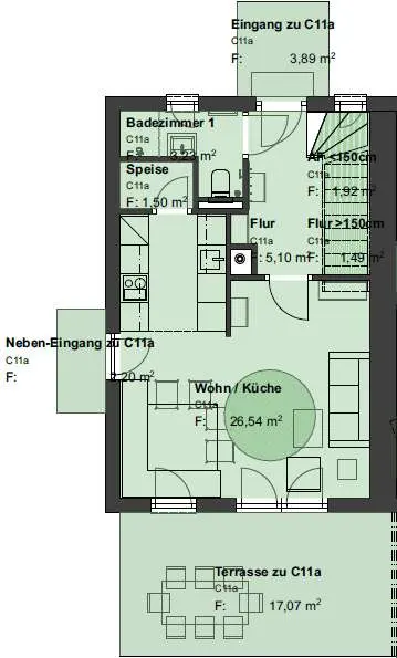 Gradenbach Chalet 11a | Klein en gezellig met tuin & zwembadzicht — Schladming Appartements Maria Gruber GmbH, Schladming (31/32)