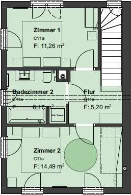 Gradenbach Chalet 11a | Klein en gezellig met tuin & zwembadzicht — Schladming Appartements Maria Gruber GmbH, Schladming (32/32)