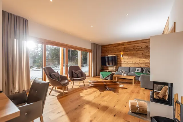 Gradenbach Chalet 12 | Exklusives Naturhideaway mit privater Sauna, Kamin & Garten — Schladming Appartements Maria Gruber GmbH, Schladming (3/34)