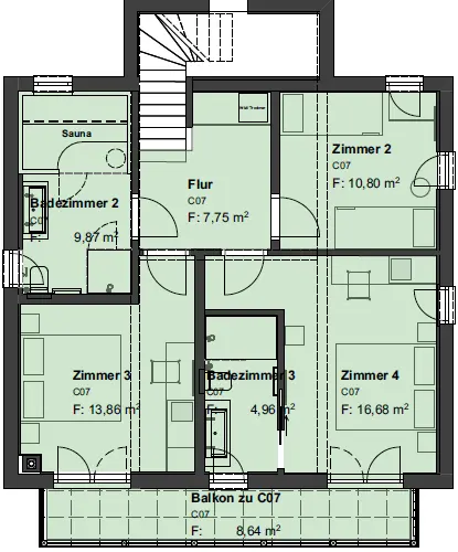 Gradenbach Chalet 7 | Gemeinsame Natur-Auszeit mit Rückzug, Sauna & Kamin — Schladming Appartements Maria Gruber GmbH, Schladming (39/39)