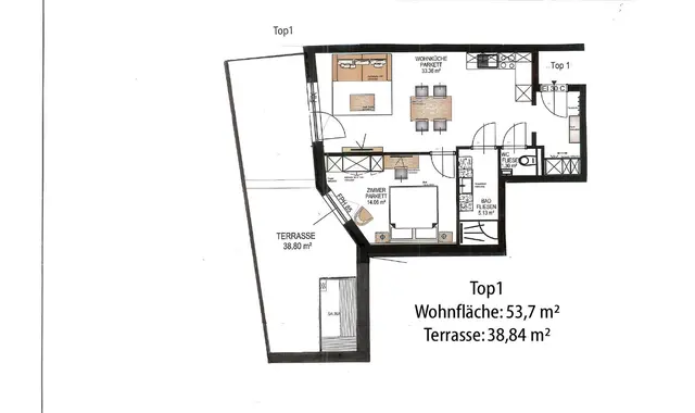 Gustav Top 1 Outdoor Spa | Urban stay with private sauna, fenced terrace, BBQ & Gustav flair — apartment at Schladming Appartements Maria Gruber GmbH, Schladming — photo 12 of 13